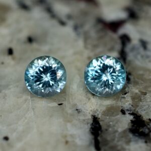 BlueZircon round 5.5mm 1.96cts zn2626 SOLD