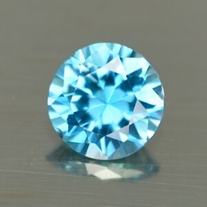 BlueZircon round 5.6mm 0.98cts zn2621 SOLD