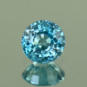 BlueZircon round 5.7mm 1.01cts H zn8118