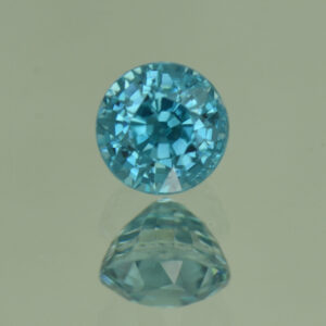 BlueZircon round 5.7mm 1.50cts H zn1219 SOLD