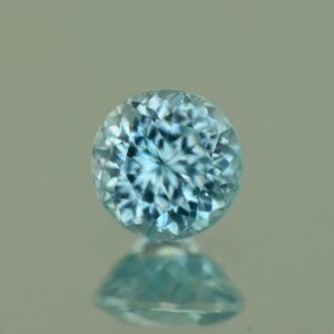 BlueZircon round 5.9mm 1.35cts H zn7024