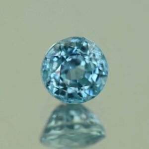 BlueZircon round 5.9mm 1.57cts H zn7025 SOLD