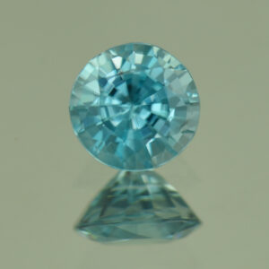 BlueZircon round 6.1mm 1.34cts H zn5084