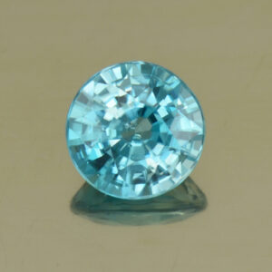 BlueZircon round 6.2mm 1.43cts H zn4948 SOLD