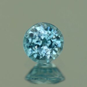 BlueZircon round 6.2mm 1.47cts H zn6656