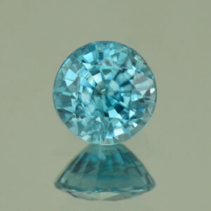 BlueZircon round 6.3mm 1.45cts H zn4949