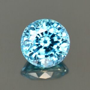 BlueZircon round 6.3mm 1.63cts zn1637 SOLD