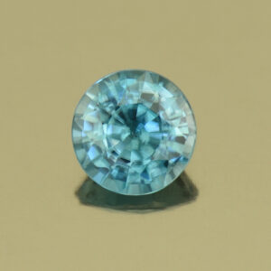 BlueZircon round 6.4mm 1.46cts H zn4953 SOLD
