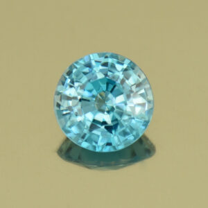 BlueZircon round 6.5mm 1.50cts H zn4955 SOLD
