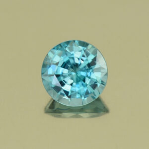 BlueZircon round 6.5mm 1.57cts H zn4957 SOLD