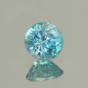 BlueZircon round 6.5mm 1.69cts H zn4299 SOLD