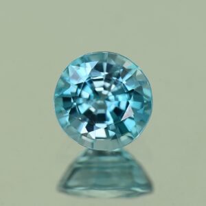 BlueZircon round 6.5mm 1.69cts H zn6662 SOLD