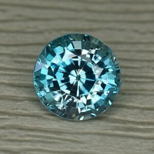 BlueZircon round 6.5mm 1.79cts b zn2611 SOLD