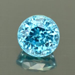 BlueZircon round 6.5mm 2.23cts zn4468 SOLD