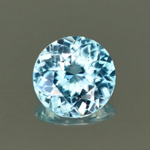 BlueZircon round 6.8mm 1.44cts H zn4089 SOLD