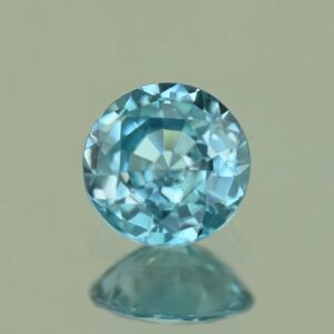 BlueZircon round 6.8mm 1.50cts H zn6667