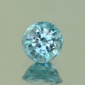 BlueZircon round 6.8mm 2.00cts H zn6669