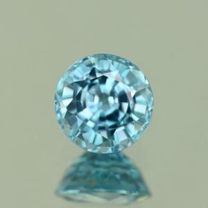BlueZircon round 6.8mm 2.03cts H zn6670