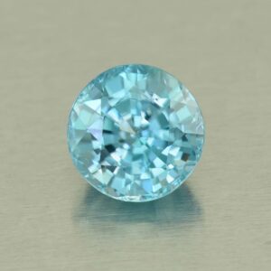 BlueZircon round 6.9mm 2.04cts H zn5232 SOLD