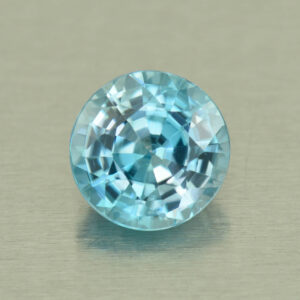 BlueZircon round 7.0mm 1.92cts H zn5233 SOLD