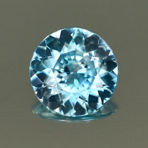 BlueZircon round 7.3mm 1.64cts H zn4093