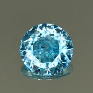 BlueZircon round 7.3mm 1.69cts H zn4094 SOLD