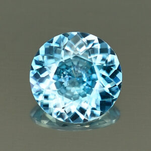 BlueZircon round 8.3mm 2.50cts H zn4097 SOLD