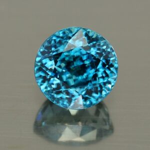 BlueZircon round 8.7mm 5.58cts zn3333 SOLD