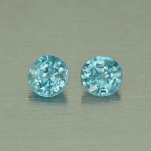 BlueZircon round pair 6.4mm 2.86cts H zn4975 scaled 1 SOLD