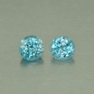 BlueZircon round pair 6.9mm 3.61cts H zn5003 scaled 1 SOLD