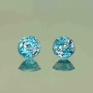 BlueZircon round pair 6.9mm 3.68cts H zn7582 scaled 1