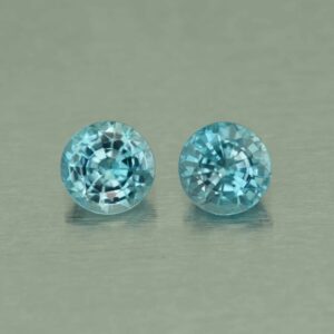 BlueZircon round pair 7.4mm 4.43cts H zn5014 scaled 1 SOLD