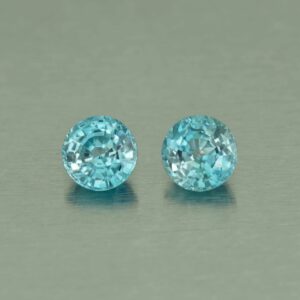 BlueZircon round pair 7.4mm 4.68cts H zn5016 scaled 1 SOLD