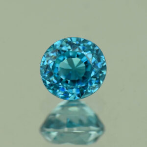 BlueZircon roval 5.8x5.5x4.1mm 1.41cts H zn1001 SOLD