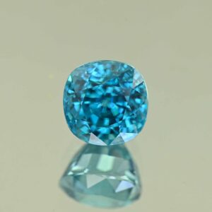 BlueZircon sq cush 8.6x8.6x7.7mm 5.87cts H zn7771