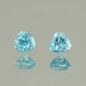 BlueZircon trill pair 4.0mm 0.80cts H zn5374