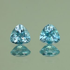 BlueZircon trill pair 5.5mm 1.77cts H zn4815