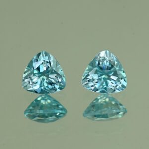 BlueZircon trill pair 5.5mm 1.85cts H zn4820