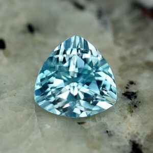 BlueZircon trillion 7.0mm 1.95cts zn3240 SOLD