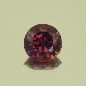 BurgundySapphire round 3.9mm 0.27cts N sa597