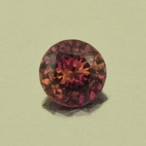 BurgundySapphire round 4.5mm 0.43cts N sa601