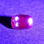 CCDragonGarnet cush 5.1x3.5mm 0.44cts N cc442 UV
