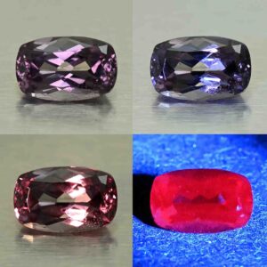 CCDragonGarnet cush 7.1x4.9mm 1.25cts N cc609 combo All