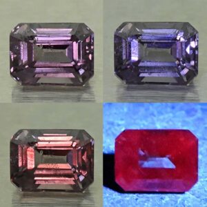 CCDragonGarnet eme cut 6.0x4.5mm 1.03cts N cc633 comboAll