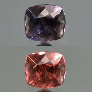 CCGarnet cushion 6.9x6.2mm 1.97cts combo cc194