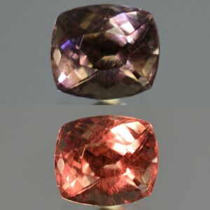 CCGarnet cushion 7.5x6.5mm 2.18cts combo cc231