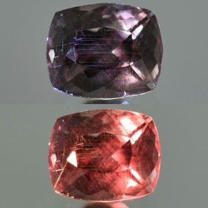 CCGarnet cushion 7.8x6.5mm 2.16cts combo cc196 SOLD