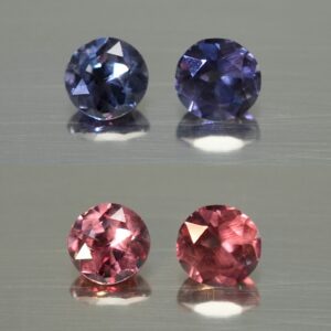 CCGarnet round pair 5.5mm 1.85cts combo cc299 SOLD