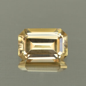 ChampagneZircon eme cut 7.7x5.2mm 1.94cts N zn4543 SOLD
