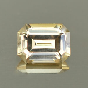 ChampagneZircon eme cut 7.8x5.8mm 2.24cts N zn4548 SOLD